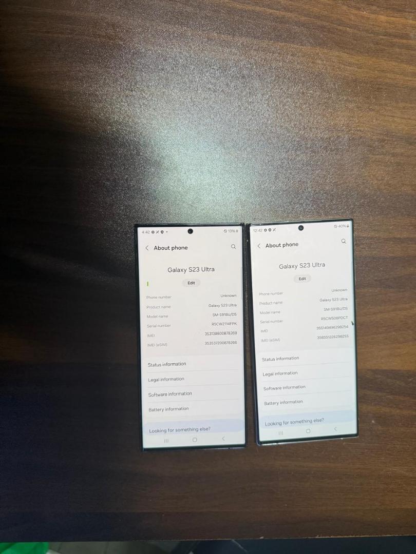 Refurbished Samsung Galaxy S23 ultra   dual sim Smart Phone 6.9 8GB+256GB 200MP+12MP  5000mAh Unlocked smartphone Samsung S23 ultra