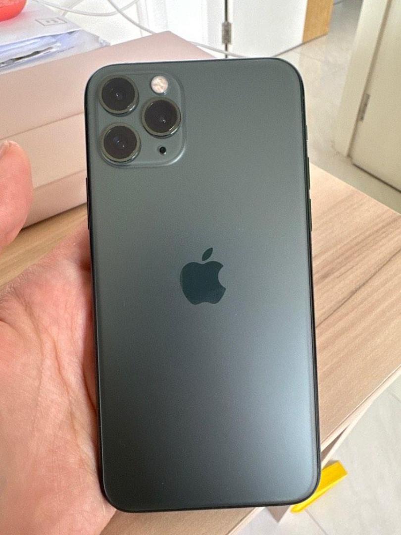 Refurbished Apple iPhone 11 Pro max  512/256G + 4GB Smartphone Face ID Unlock 6.5 Inch+4G Refurbished Phone