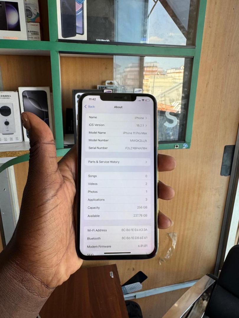Apple iPhone 11 Pro max  512/256G + 4GB Smartphone Face ID Unlock 6.5 Inch+4G Refurbished Phone