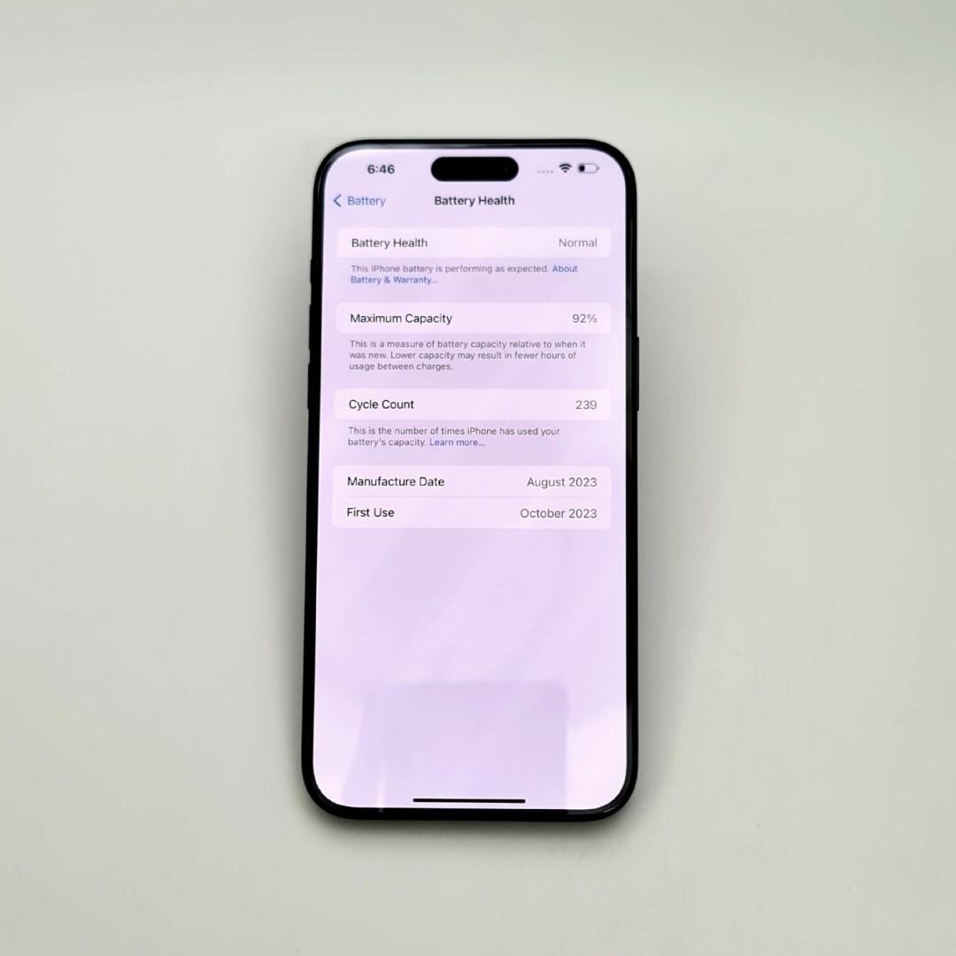 iPhone 15 Pro Max 256GB – eSIM Only, 5G, 6.7" Display, A17 Pro, Face ID – Latest Apple Smartphone