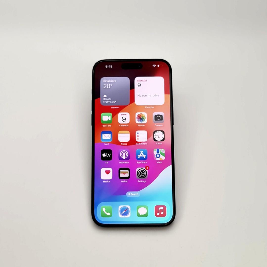 iPhone 15 Pro Max 256GB – eSIM Only, 5G, 6.7" Display, A17 Pro, Face ID – Latest Apple Smartphone