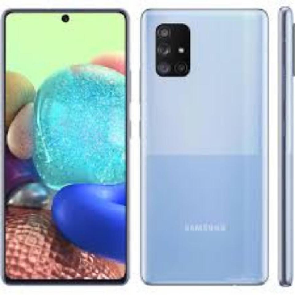 Refurbished Samsung Galaxy A71 5G Smart Phone 128+8GB 4500mAh 6.7" 64MP Fingerprint unlock phone Dual SIM 5G phone  Refurbished Phone SmartPhones Mobile Phones 128GB phone Samsung phone smartphone