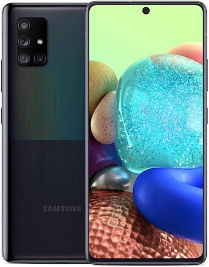 Refurbished Samsung Galaxy A71 5G Smart Phone 128+8GB 4500mAh 6.7" 64MP Fingerprint unlock phone Dual SIM 5G phone  Refurbished Phone SmartPhones Mobile Phones 128GB phone Samsung phone smartphone