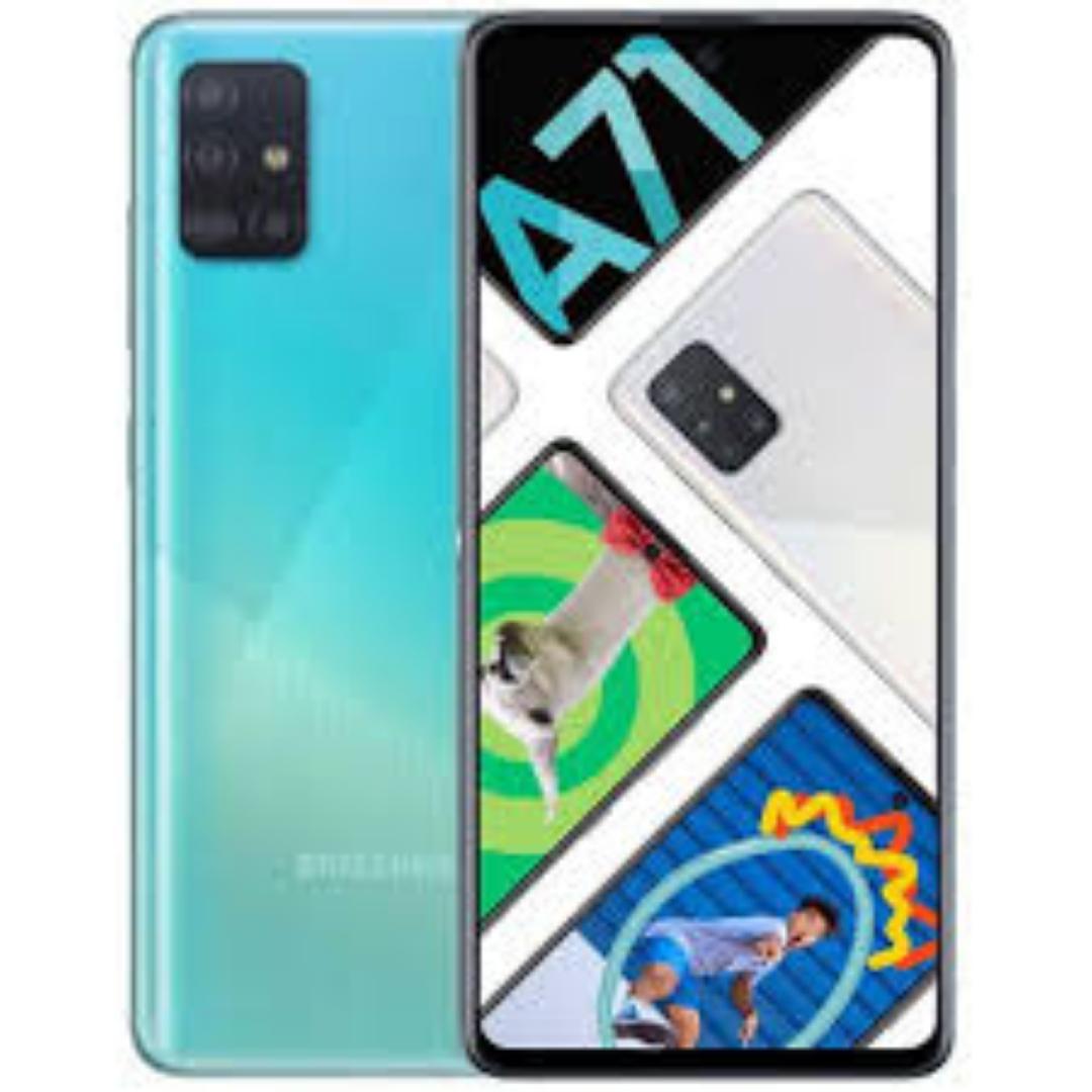 Refurbished Samsung Galaxy A71 5G Smart Phone 128+8GB 4500mAh 6.7" 64MP Fingerprint unlock phone Dual SIM 5G phone  Refurbished Phone SmartPhones Mobile Phones 128GB phone Samsung phone smartphone