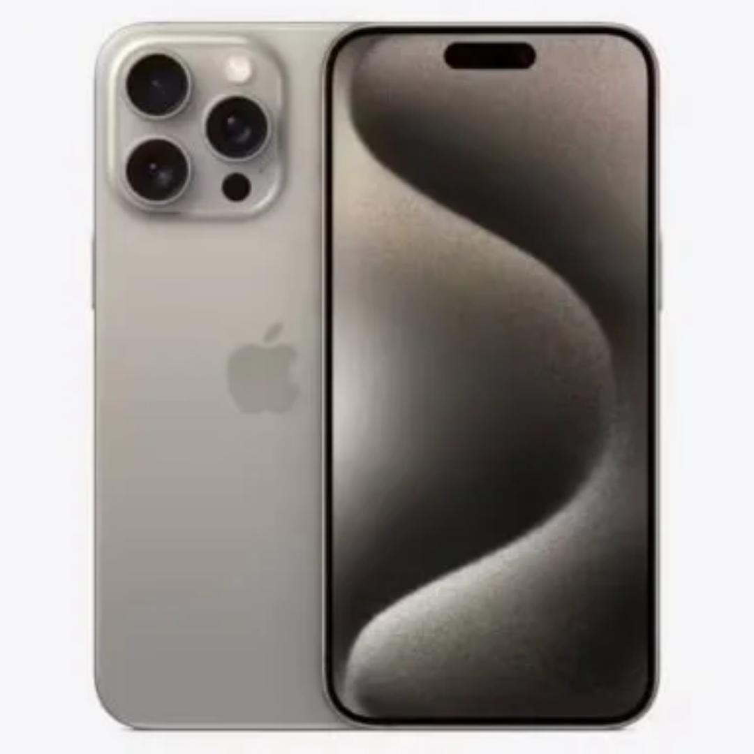 NEW IPHONE 15 PRO MAX 256GB Apple smartphone 5G 5x Zoom camera battery 100%  Natural Titanum 8GB + 256GB
