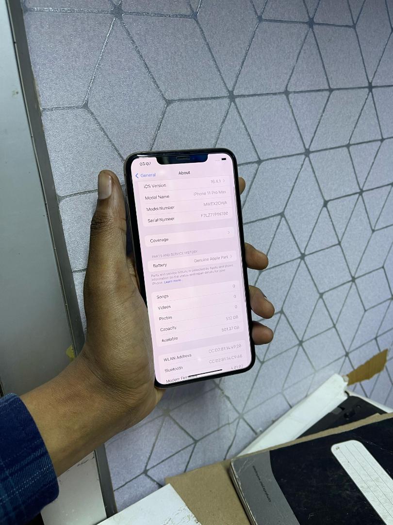 New Apple Iphone 11 Pro Max 256GB + 6GB smartphone 4G dual network Face unlock all oriiginal