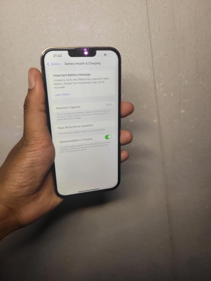 Apple iPhone 13promax 128gb 5G face ID dual Sim card smartphone Pro grade cameras
