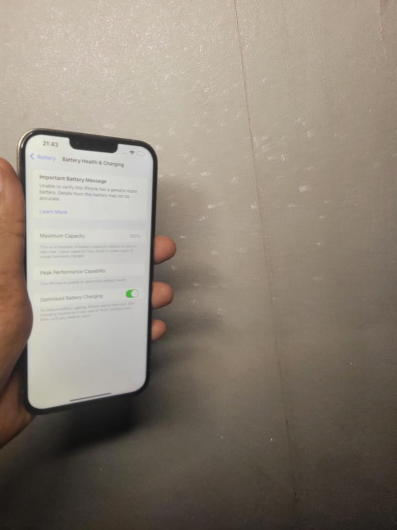 Apple iPhone 13promax 128gb 5G face ID dual Sim card smartphone Pro grade cameras