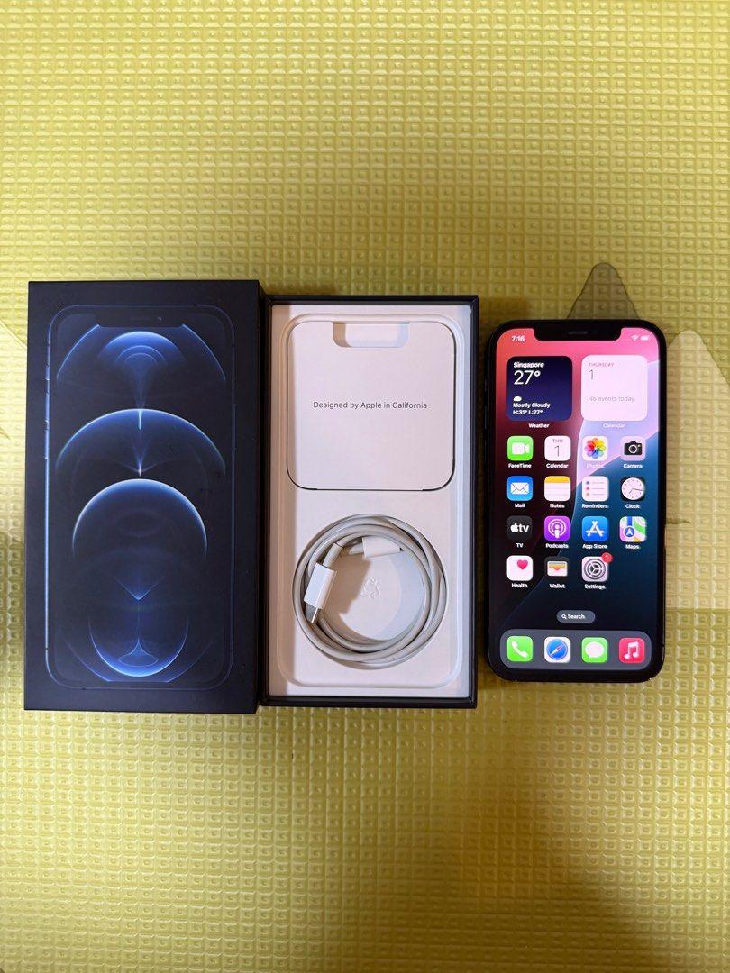 Refurbished iPhone 12 Pro 6.1 inches A14 Bionic · Face ID · 256GB · 6GB RAM · 12MP Triple Cam · 5G/LTE · 2815mAh · iOS Upgradable