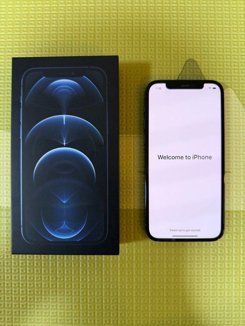Refurbished iPhone 12 Pro 6.1 inches A14 Bionic · Face ID · 256GB · 6GB RAM · 12MP Triple Cam · 5G/LTE · 2815mAh · iOS Upgradable