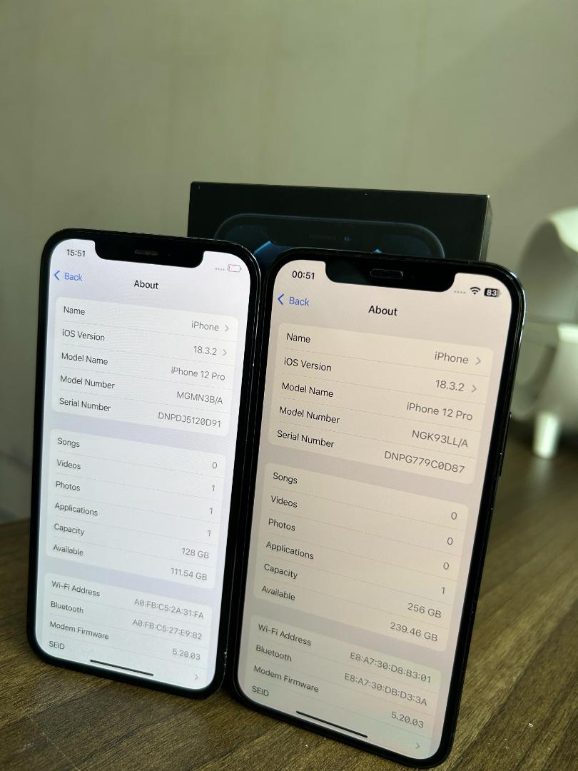 Apple iPhone 12 Pro 256GB – All Original, Pro Camera, Premium Quality Smartphone