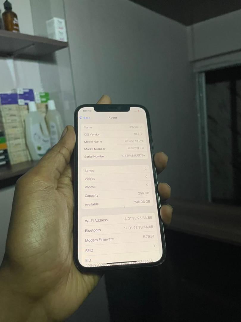 Apple iPhone 12 Pro 256GB – All Original, Pro Camera, Premium Quality Smartphone