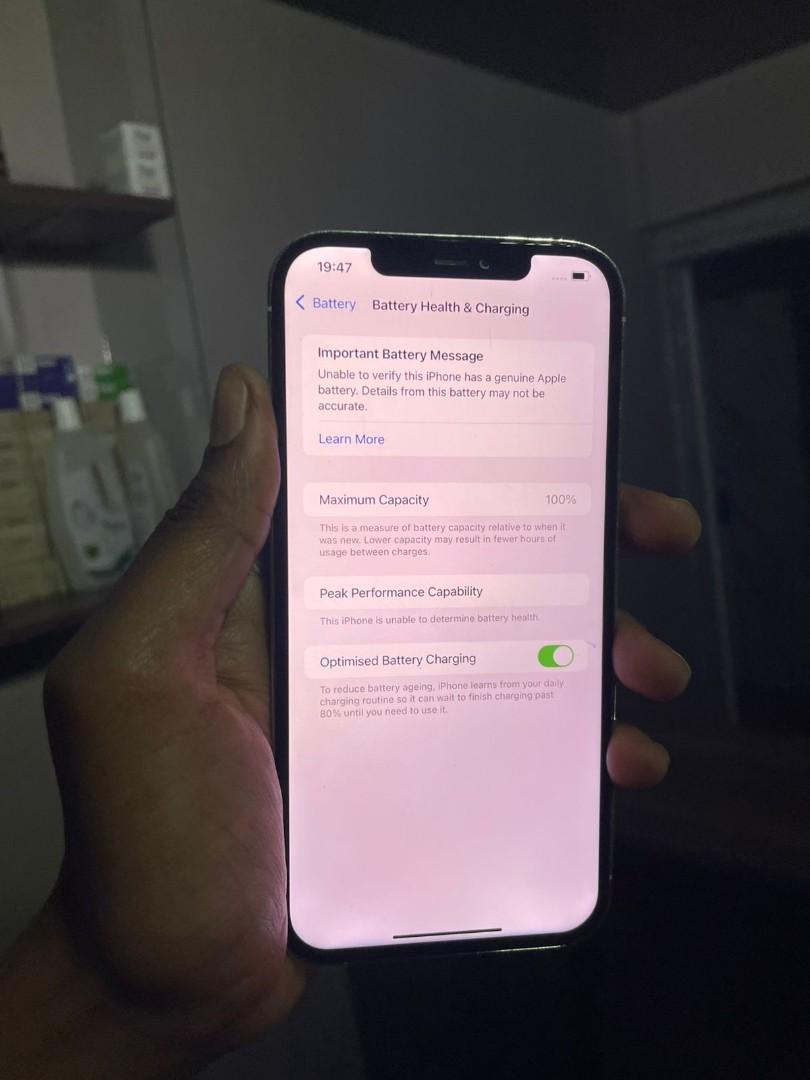 iPhone 12 Pro Max 512GB  Black Mint & White (Good battery health, Face ID OK, 2pcs)