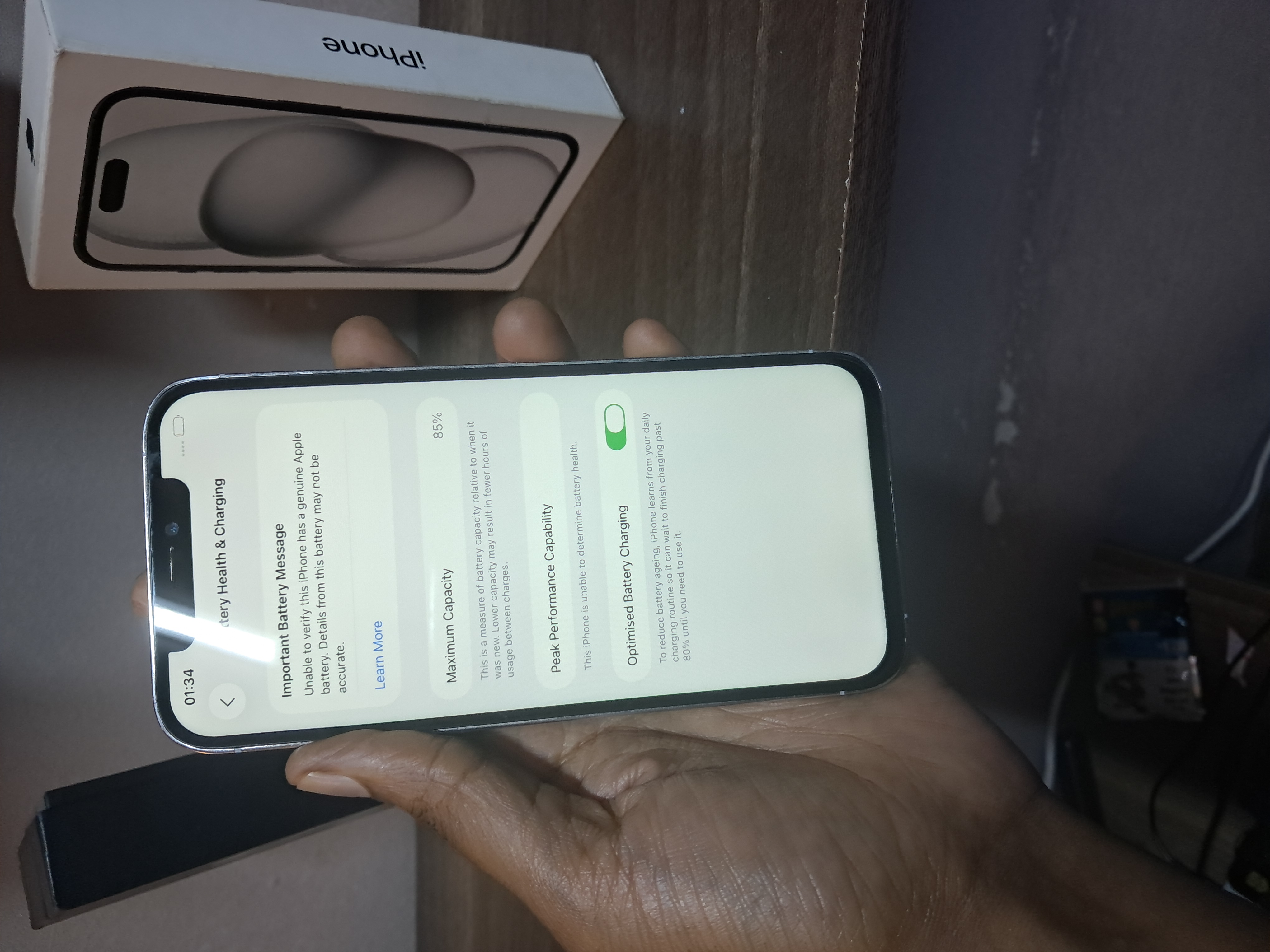 Refurbished iphone 12promax 6gb + 256gb with Face ID smartphone  5G Networks random colours