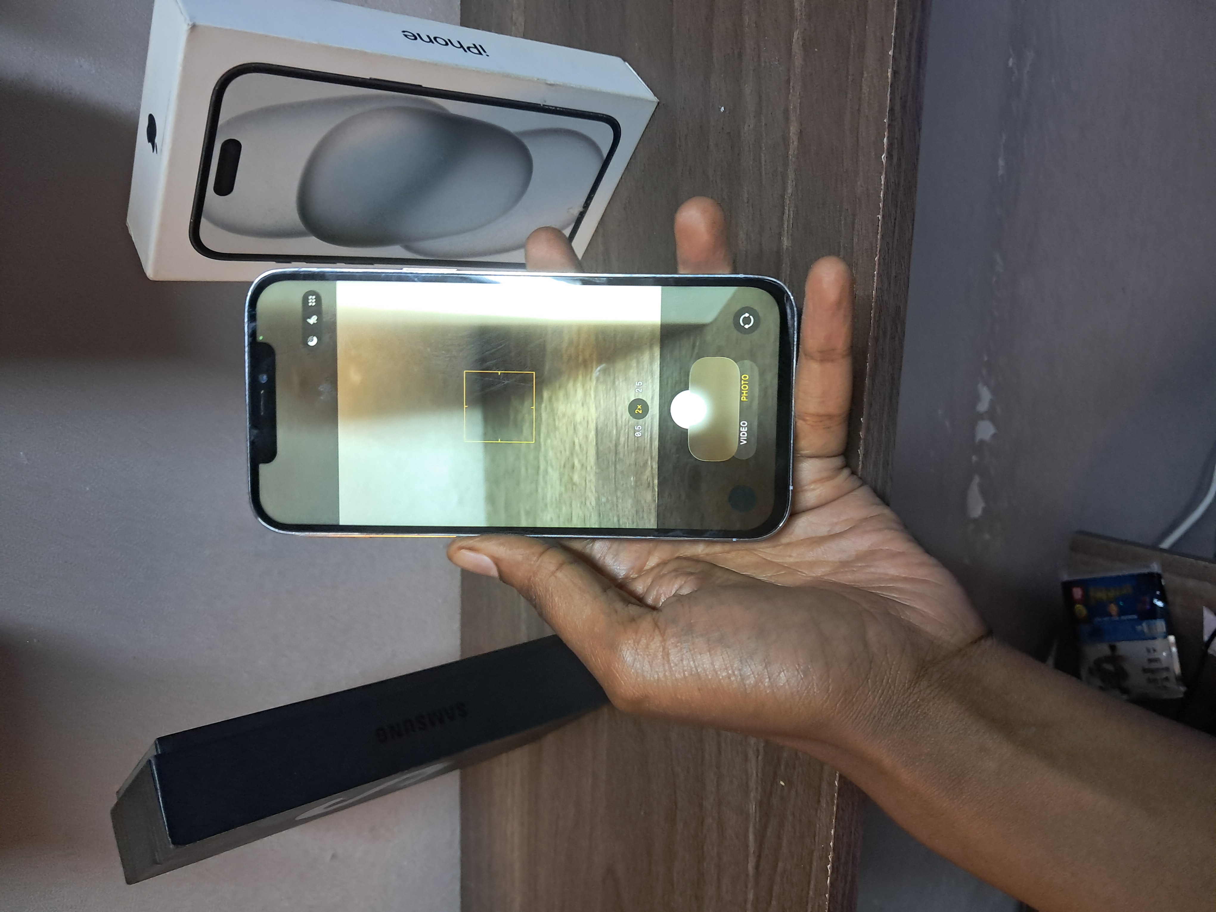 Refurbished iphone 12promax 6gb + 256gb with Face ID smartphone  5G Networks random colours
