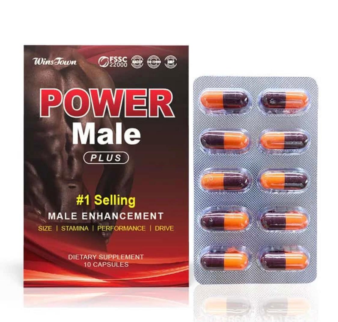 Winstown Power Male Male Power Plus PeniSize Libido Stamina Perfomance Drive Men Supplement Winstown Power Male Plus Size Stamina Perfomance Drive