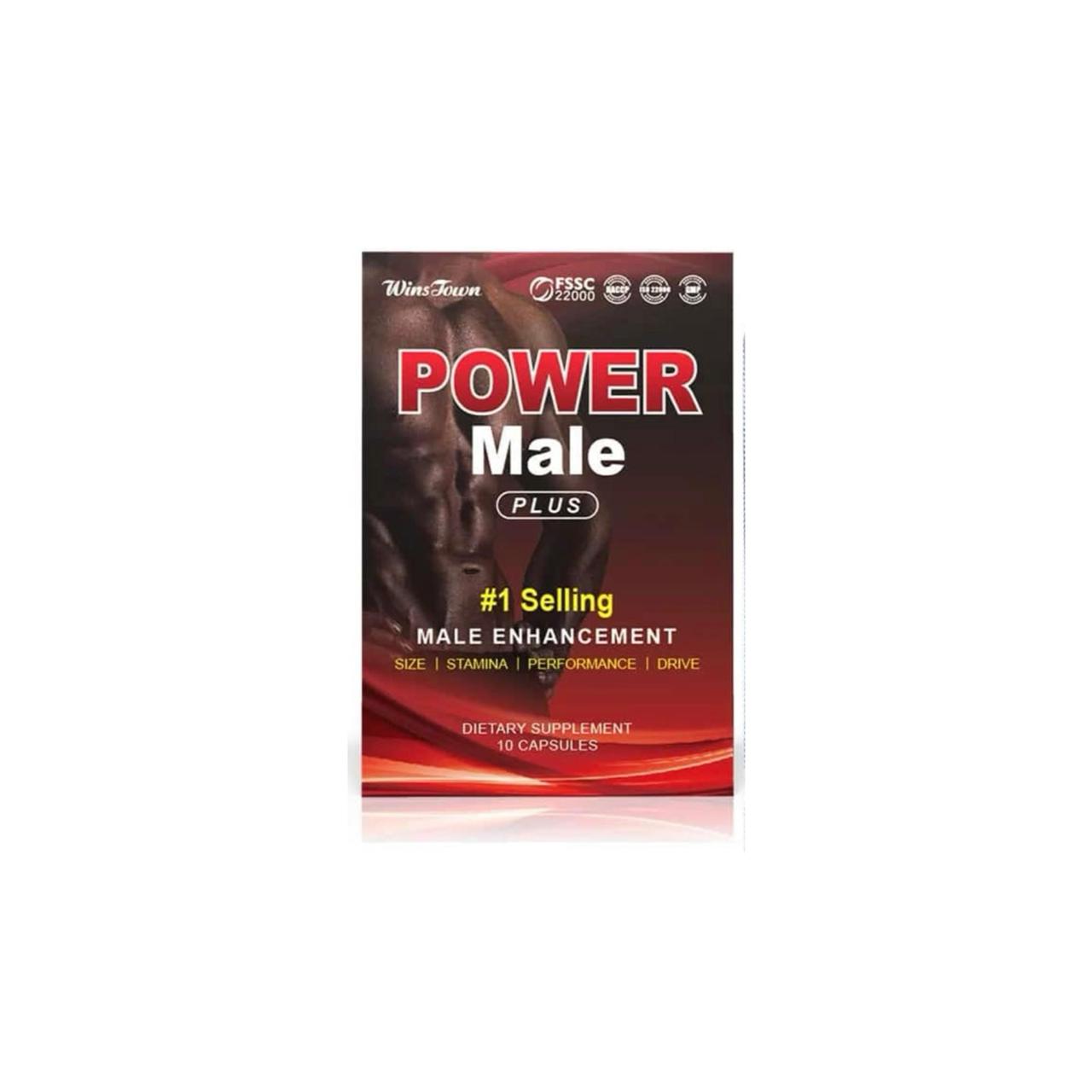 Winstown Power Male Male Power Plus PeniSize Libido Stamina Perfomance Drive Men Supplement Winstown Power Male Plus Size Stamina Perfomance Drive