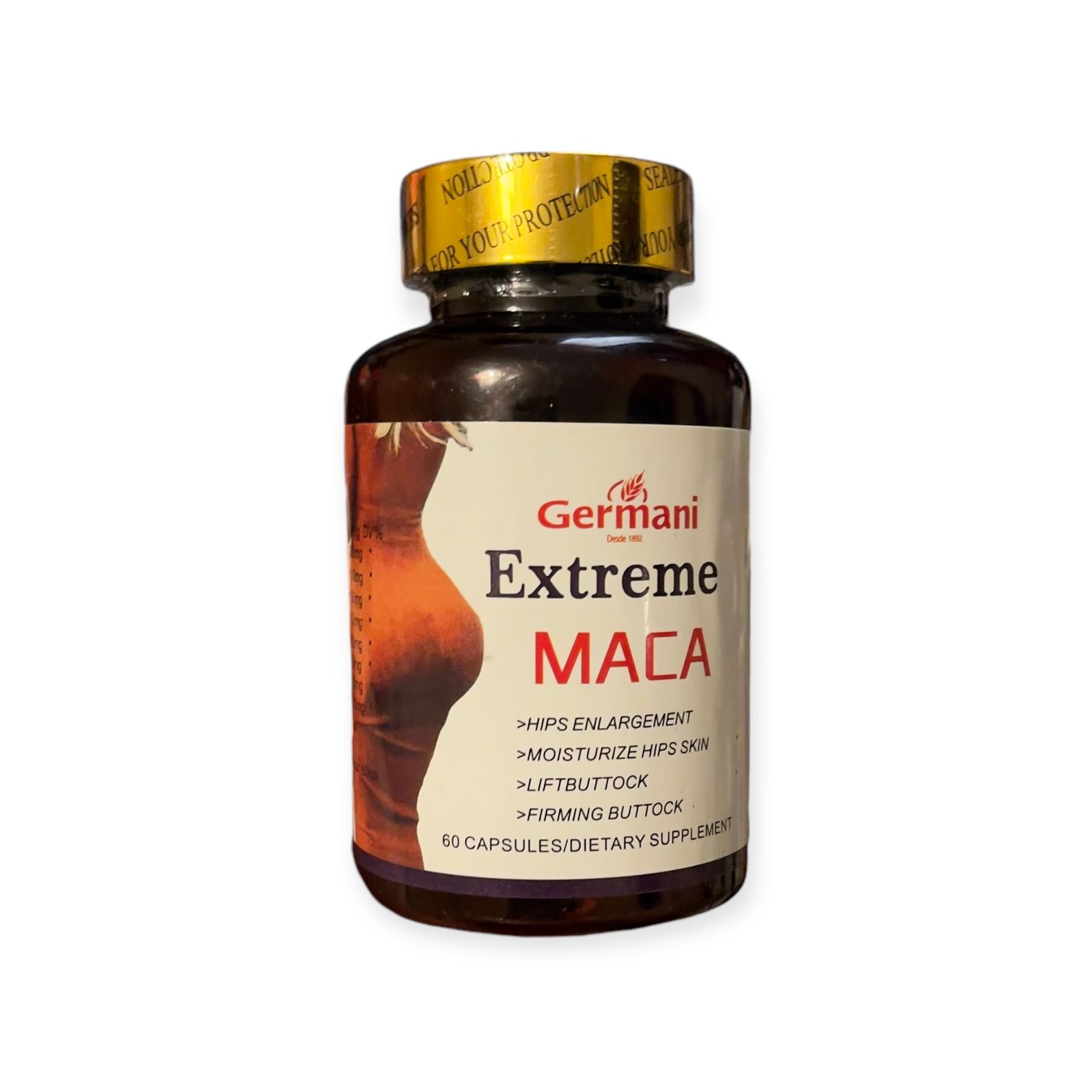 Maca for Women Enhance Enlarge Firm and Lift Curves Hip Up Maca Root Dong Quai Fenugreek