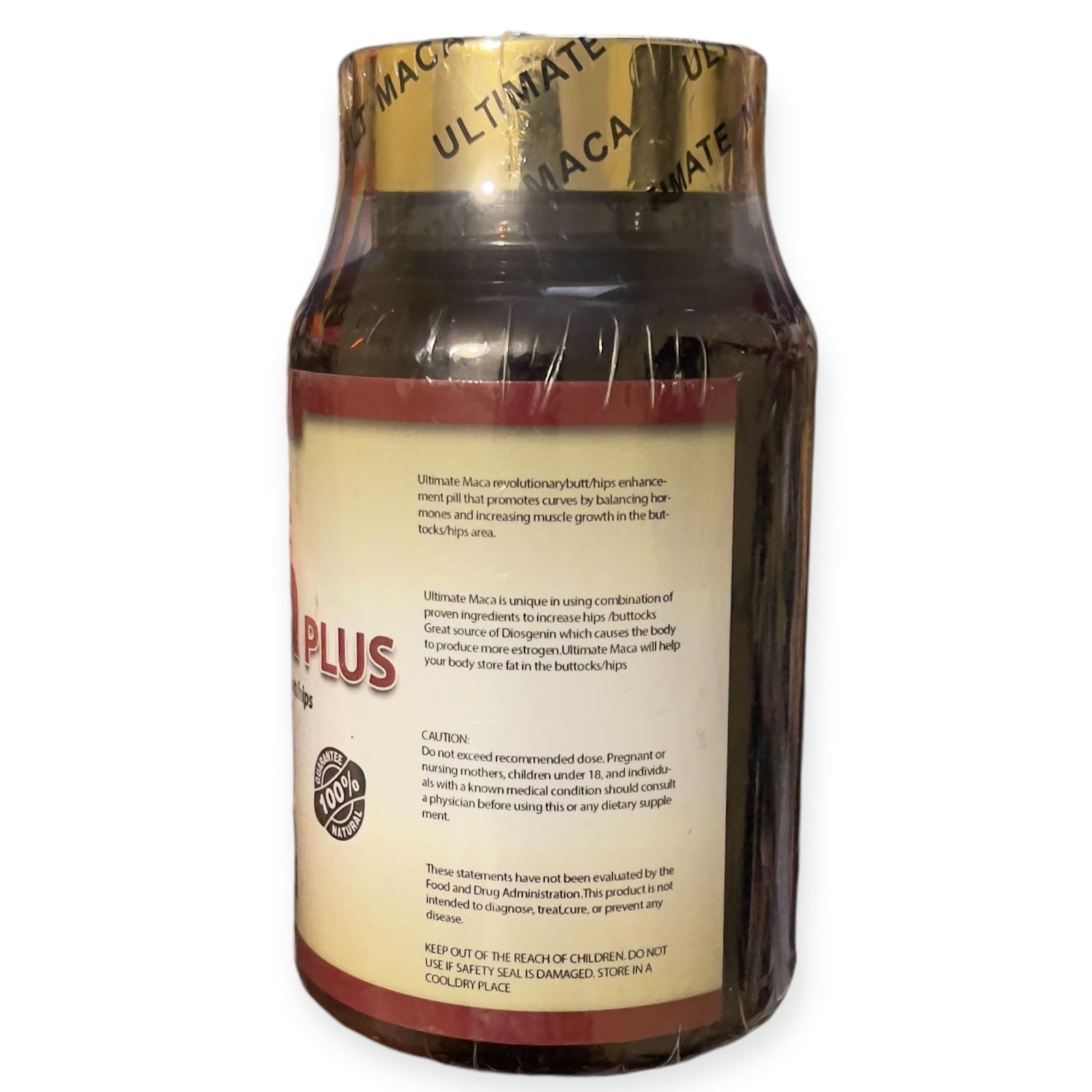 Maca for Women Enhance Enlarge Firm and Lift Curves Hip Up Maca Root Dong Quai Fenugreek