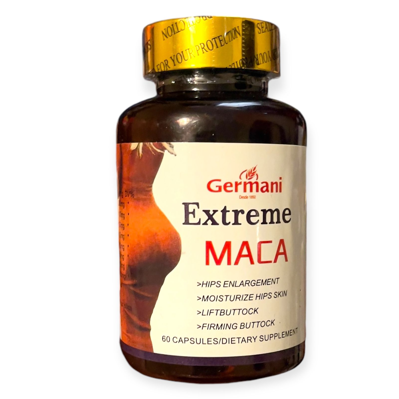 Maca for Women Enhance Enlarge Firm and Lift Curves Hip Up Maca Root Dong Quai Fenugreek