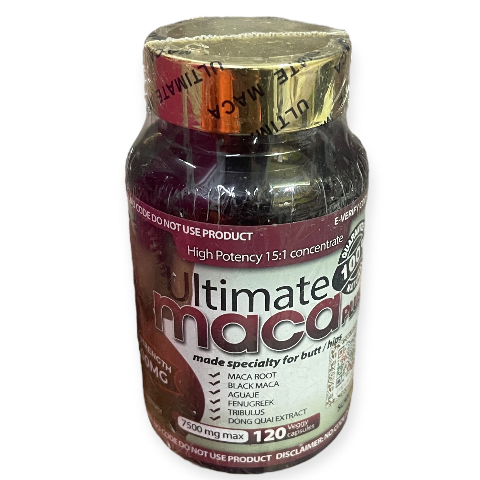Maca for Women Enhance Enlarge Firm and Lift Curves Hip Up Maca Root Dong Quai Fenugreek