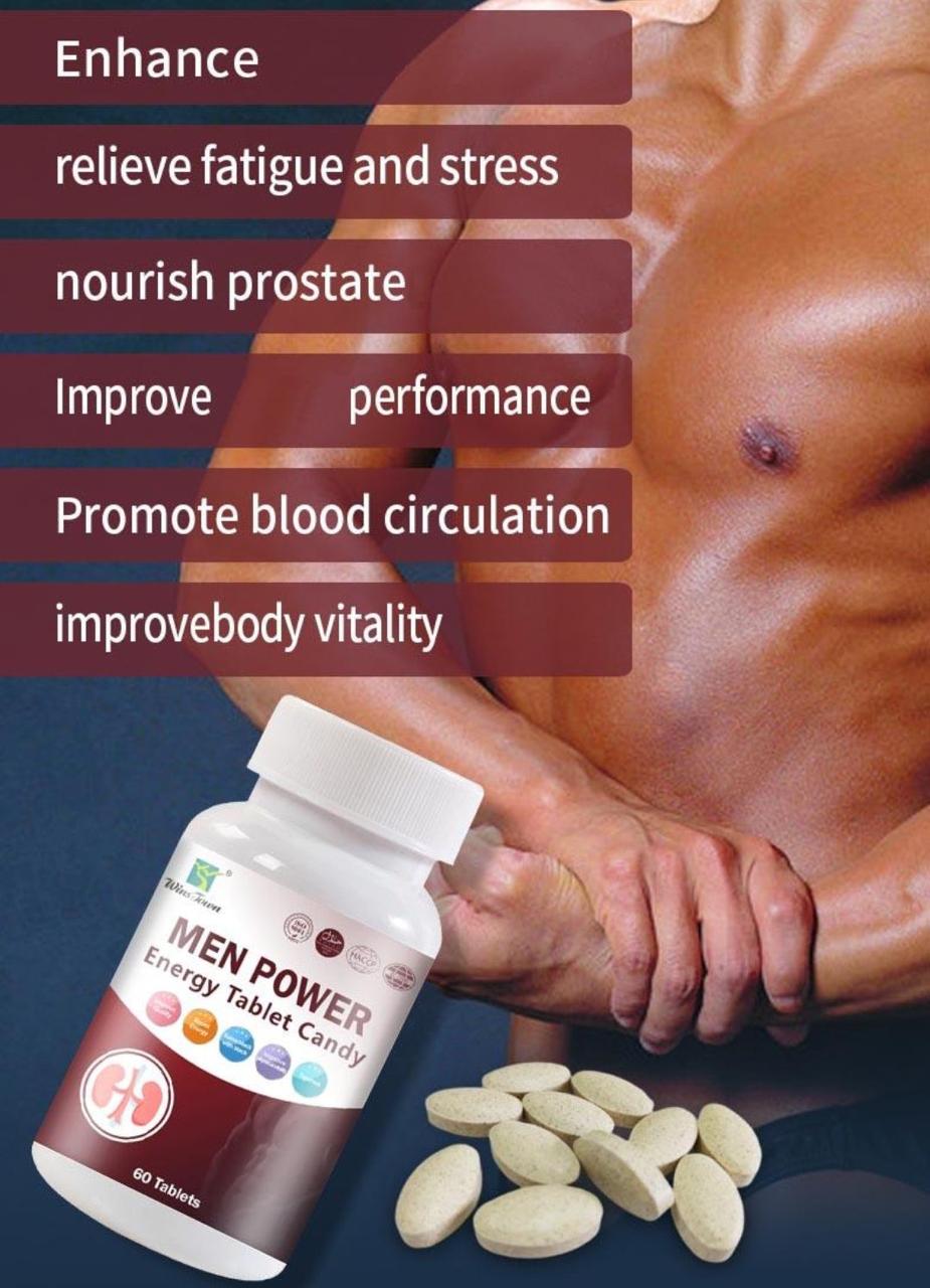 Men Power Energy Candy Improve Performance Improve Vitality Relieve Fatigue Nourish Glands Men Power Energy Candy Improve Performance Improve Vitality Relieve Fatigue Nourish Glands