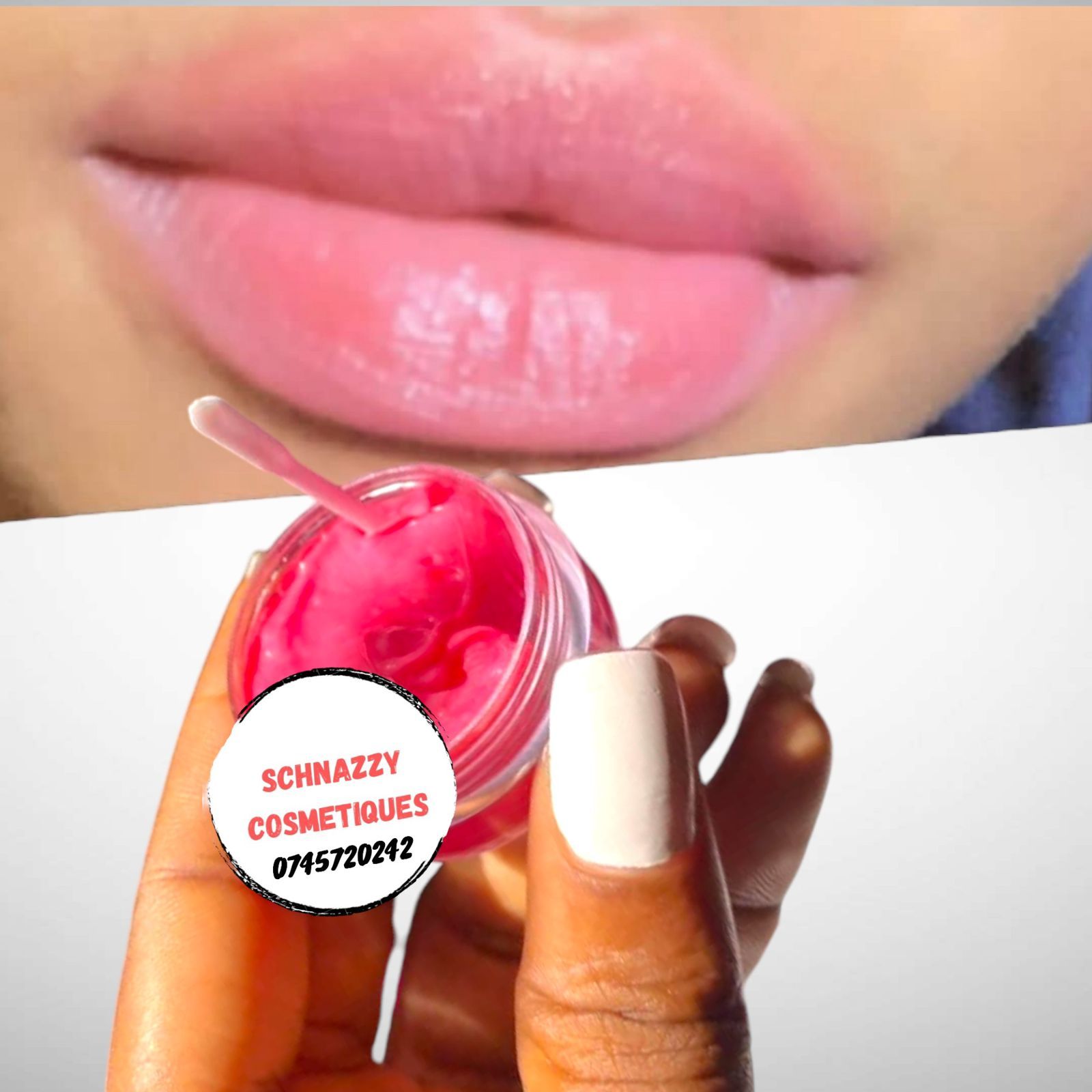 Best Unisex Deep Pink Salve Lip Tint Cream Quick Easy Transformation Magic Pink Lips Cream Lip Therapy Cream Lighten Black Smoker Lips Get Rosy Pink Lips Stubborn Dark Dry Chapped Lips New Arrival