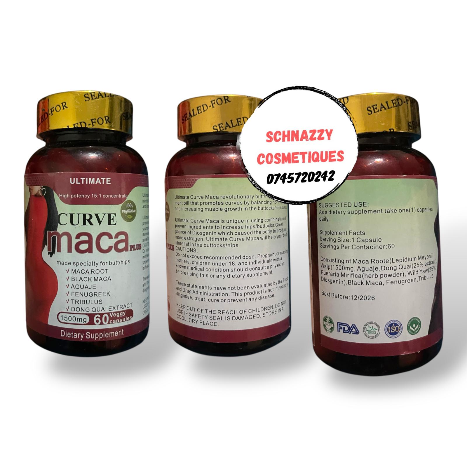 Original Butt Boosters Breast Enhancement Enlargement Hip Up Women Shape Figure Hips Curves Weight Gain Legs Thighs ULTIMATE MACA PLUS view 4