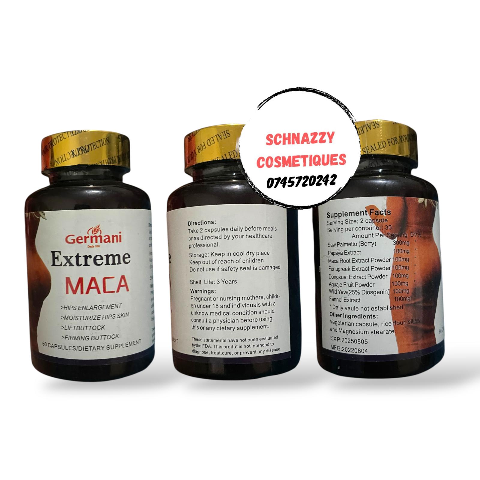 Original Butt Boosters Breast Enhancement Enlargement Hip Up Women Shape Figure Hips Curves Weight Gain Legs Thighs ULTIMATE MACA PLUS view 3