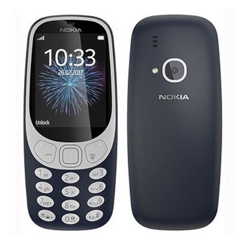 Nokia 3310, 2.4 Inches 2MP Dual SIM Cards-Dark Blue NENA