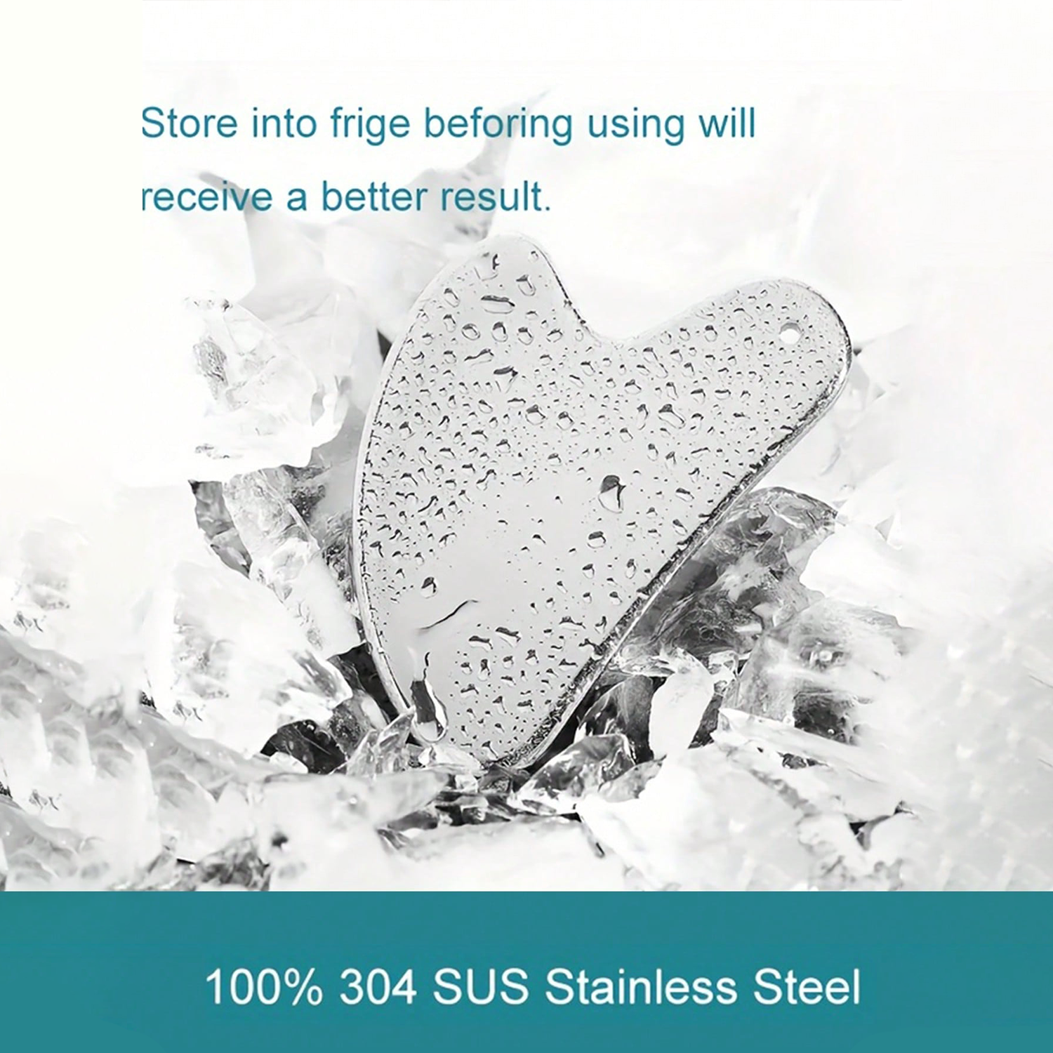 1pc Stainless Steel Gua Sha Facial Massage Tool, For Face & Body  Stainless steel blackhead shovel hair follicle cleaning scraper nose tip acne removal needle facial cleaning tool