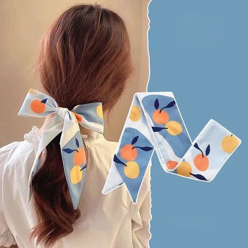 1pc ribbon scarf fashion new product hair tie ribbon headband headband headband accessories