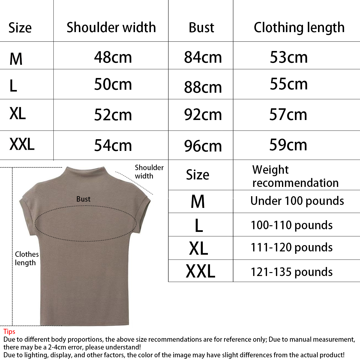 Women's Short Sleeve Tops Summer T Shirts - Semi-High Neck Slim Fit Slimming Base Layer, Cute Student-Friendly Round Neck Casual Fashion Basic Tee for Versatile Outfits