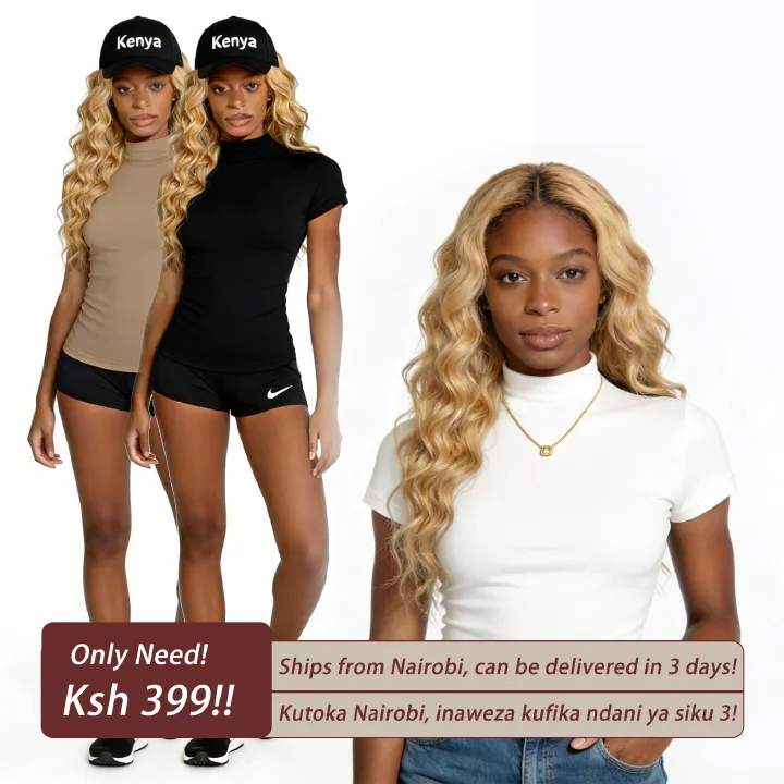 Women's Short Sleeve Tops Summer T Shirts - Semi-High Neck Slim Fit Slimming Base Layer, Cute Student-Friendly Round Neck Casual Fashion Basic Tee for Versatile Outfits