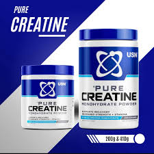 USN PURE CREATINE MONOHYDRATE 410g-82 SERVINGS  -Energy, Power Endurance and Muscle .