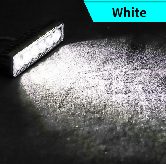 Led Lighting 18w 12v Led Work Light Bar Spotlight Flood Lamp Driving Fog
