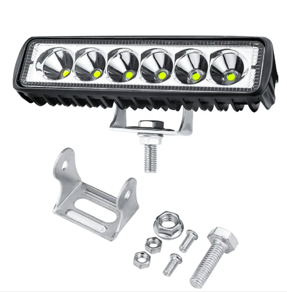 Led Lighting 18w 12v Led Work Light Bar Spotlight Flood Lamp Driving Fog