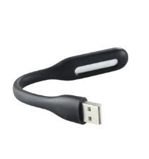 USB Mini LED Flexible Portable Lamp For Laptop/Notebook/PC - Black