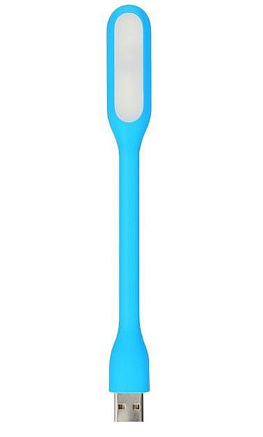 USB Mini LED Flexible Portable Lamp For Laptop/Notebook/PC - Blue