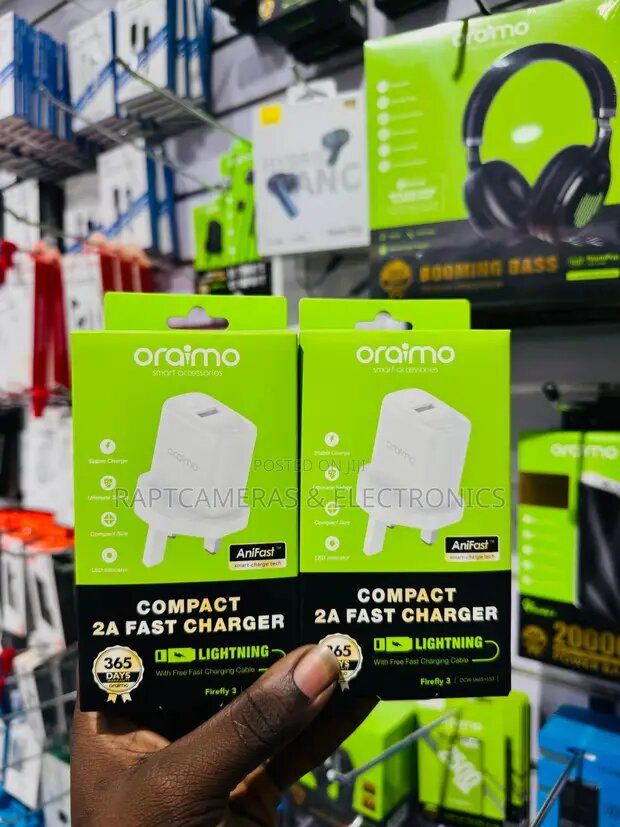 Oraimo OCW-U66S+L53 Efficient & Durable Charger Kit