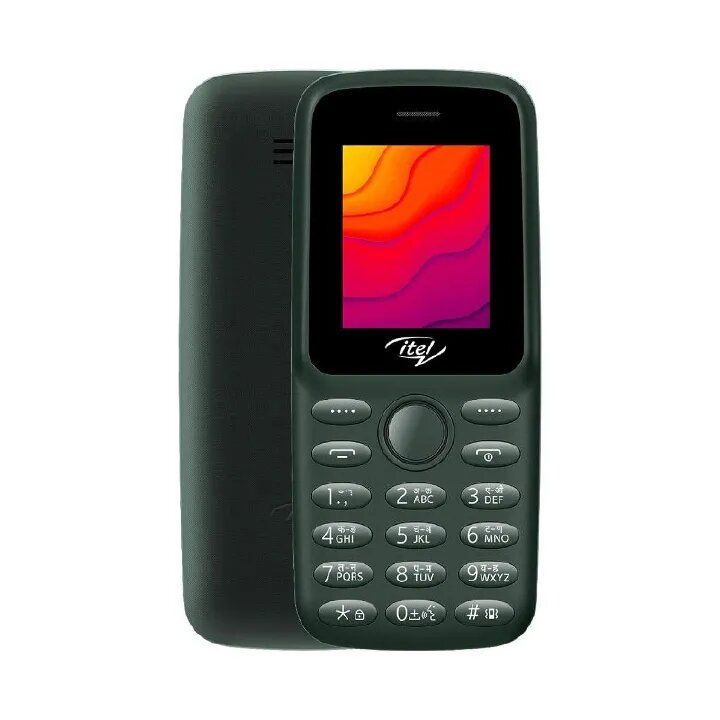 (On Offer) New itel 2163 1.8" Display Wireless FM Dual SIM Opera Mini Bright Torch Kabambe katululu button feature Phone