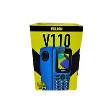 villaon v 110, When you think about a basic phone With Greatness and Standard you think of this phone, The New phone has Wonderful and Marvelous features and a screen with Toughened Glass