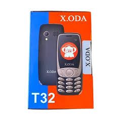 X.ODA T32 NEW FEATURE PHONE WITH DUAL SIM CARD REAR CAMERA, WIRELESS FM, BATTERY 800MAH, 1.77" SCREEN, AFFORDABLE/CHEAP KABAMBE/KATULULU/MULIKA MWIZI/BATTON