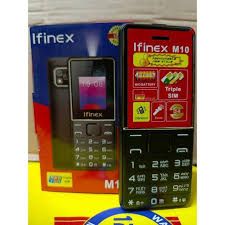 Ifinex M10 Triple line-three 3 sim card slot strong battery 3240mAh led torch FM Wireless 1.77" screen display, kabambe/katululu/mulika mwizi feature phone