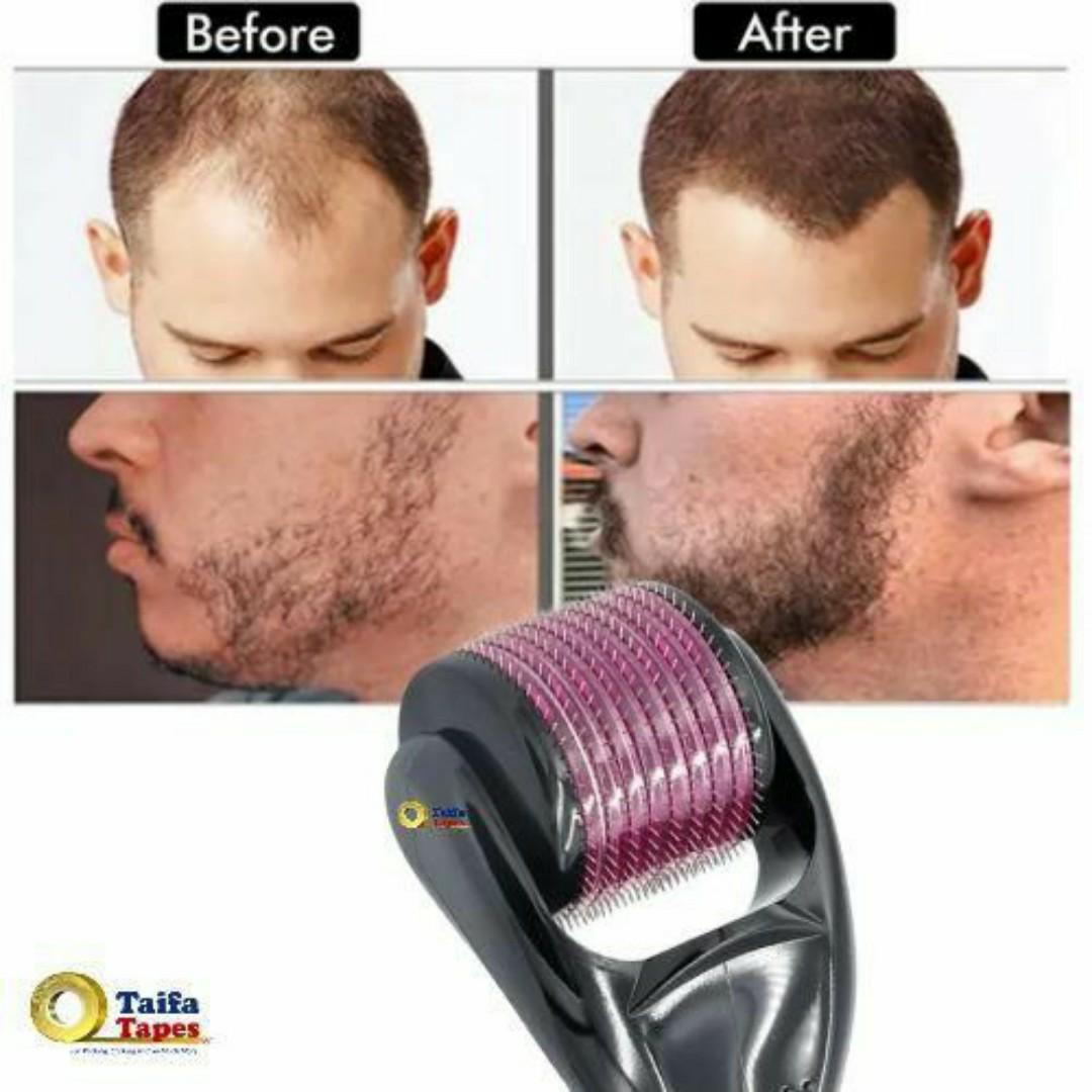Derma Roller 0.5mm DERMAROLLER MICRO NEEDLE BEARD HAIR SKIN FACE WRINKLE & ANTI-AGING SKIN REJUVENATION DERMA