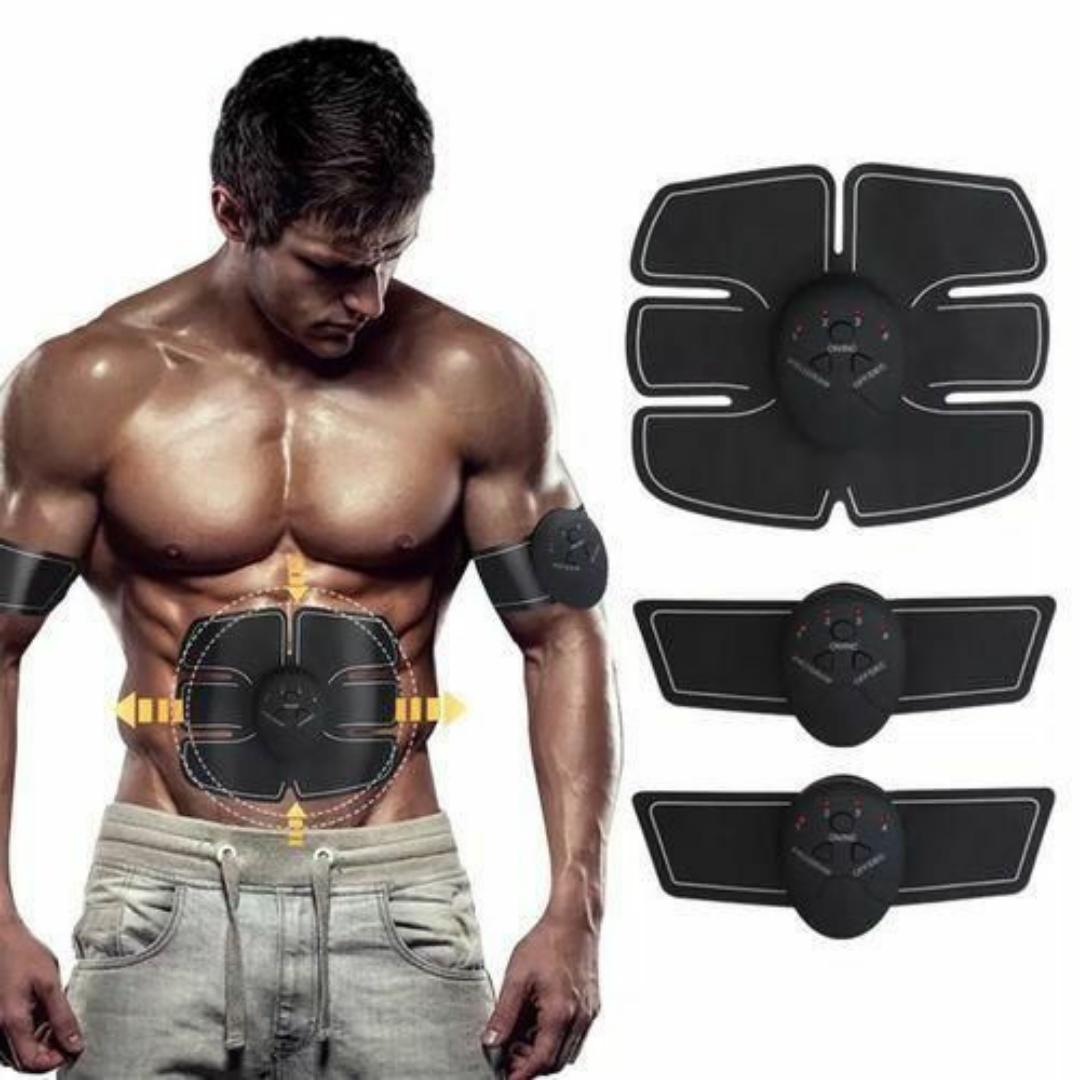 3 In 1 EMS Arm Abs Abdominal Muscle Trainer, Stimulator Fat Burning