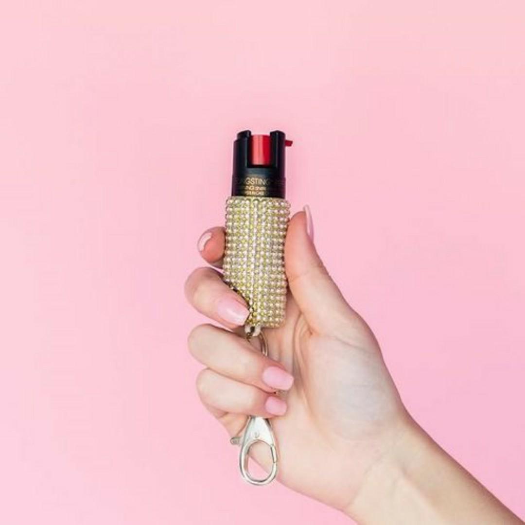 PEPPER SPRAY PERSONAL PROTECTION BODYGUARD LARGE SPRAY - DEFENCE & PROTECTION SPRAY WITH SAFETY TWIST LOCK