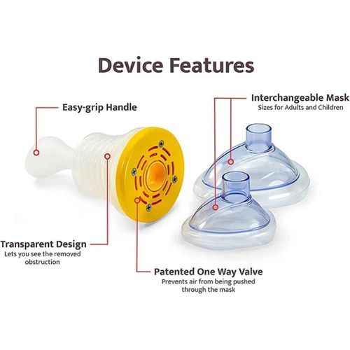 LIFEVAC CHOKING RESCUE DEVICE ANTI CHOKING EMERGENCY FIRST AID