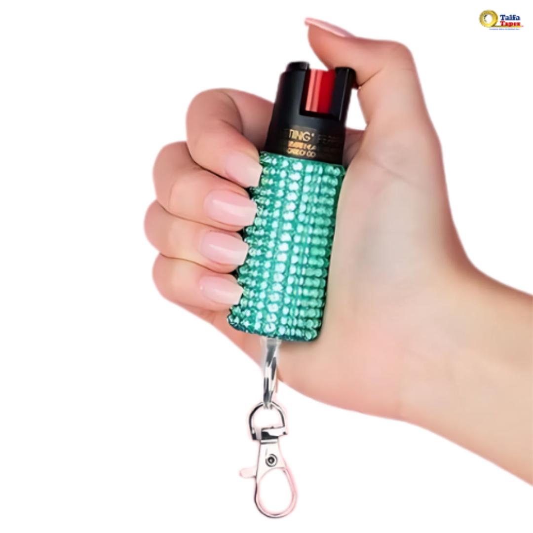 PEPPER SPRAY PERSONAL PROTECTION BODYGUARD LARGE SPRAY - DEFENCE & PROTECTION SPRAY WITH SAFETY TWIST LOCK