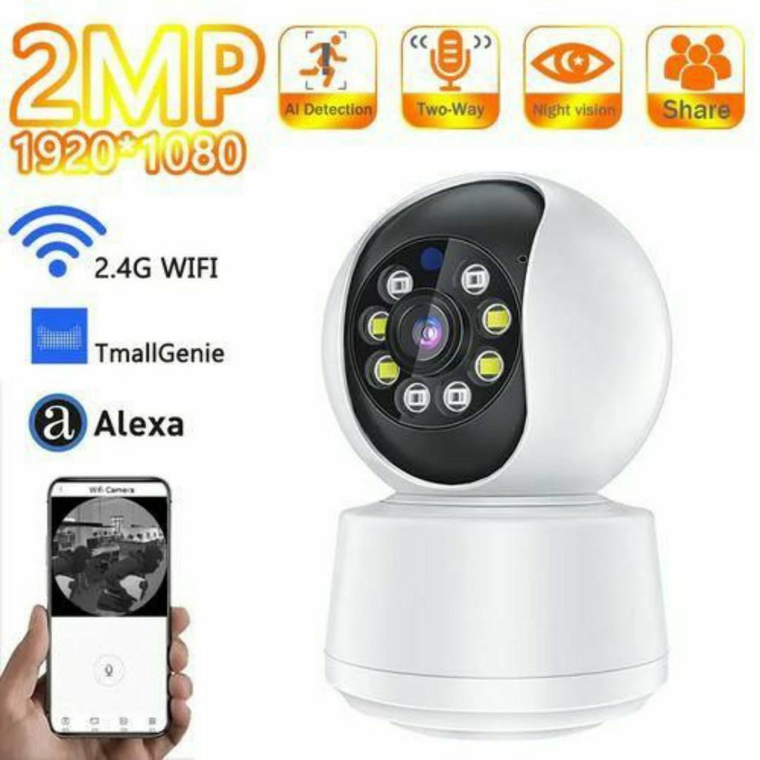 360° PANORAMIC ROTATING PTZ BULB CCTV SECURITY CAMERA Smart Wireless PTZ Security Camera – Dual-Band Wi-Fi - 360° View - Night Vision - Auto Tracking Stay connected and protected - day and night.